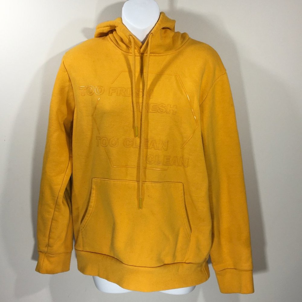 Forever 21 Men's Yellow Hoodie